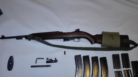 Quiero adquirir una carabina US 30 M1 en buen estado y a precio razonable. Original o copia me da igual, 31