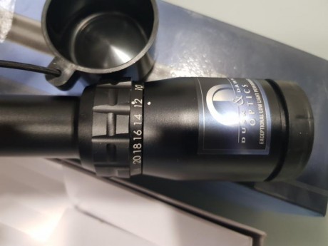 Bushnell banner 6-24×40 modelo nuevo sólo estrenado y en un pcp.
El uso que tiene es una puesta tiro con 00