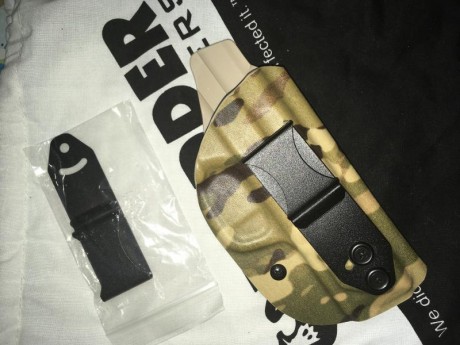 Funda interior de kydex para smith wesson MP9 full size, sin estrenar, completamente nueva, marca VEDDER 01