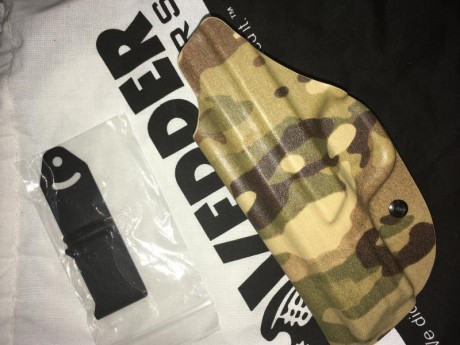 Funda interior de kydex para smith wesson MP9 full size, sin estrenar, completamente nueva, marca VEDDER 00