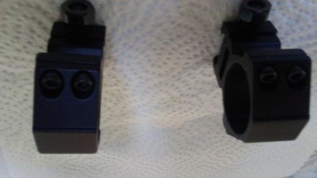 Vendo rail picatiny de 0 moas para sabatti acción corta y anillas leapers para picatiny medias
Usadas 80