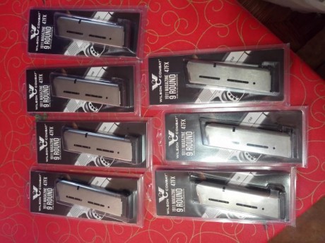 Cargadores Wilson Combat Monohilera 40S&W

Practicamente nuevos. Con sus cajas.

para 1911. Dispongo 00