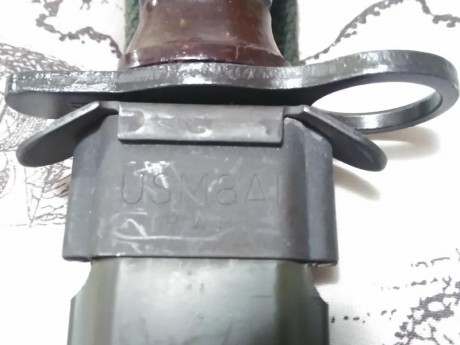 Buenas, vendo...
Bayoneta italiana en estado nueva correspondiente al fusil  producido por Beretta BM 01