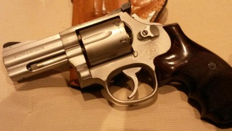 Buenas tardes
Vendo revólver Smith Wesson, de 3", cal 357 mag.
Fabricado con los estándares de calidad 10