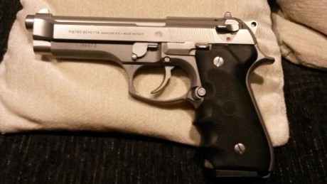 Buenas tardes
Vendo Beretta 92 FS inox. cal 9 Pb
Perfecto estado. Cachas hogue.
Actualmente guiada en 00