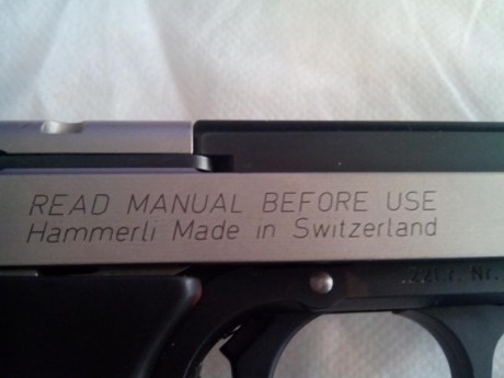 Por pasarme a fuego central y buscar también otra arma larga vendo mi Hammerli X-esse Sport por no usarla, 00