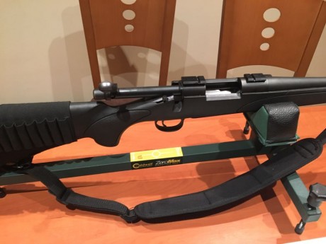 Hola.
Un amigo vende un REMINGTON 700 300WSM.
El rifle esta como nuevo. Lo compro por capricho pero el 12