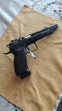 Se vende pistola tamfolio Silver team 9 mm parabelun por dejar afición. La pistola no da interacciones, 10