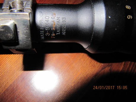 vendo visor bushnell elite 3500 3-9x40 con anillas originales Apel 1"
225€ mas gastos de envio si 01