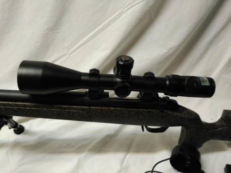 Se vende estupendo conjunto compuesto por:
Rifle Bergara HMR calibre .308, en perfecto estado muy pocos 20
