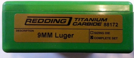 Vendo dies redding titanio 9mm

precio 80e portes aparte.



 s-l1600.jpg 

 s-l64.jpg  01