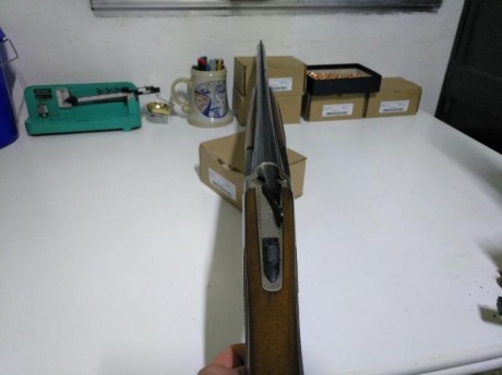 Vendo la escopeta que compre para compac y solo tire una vez
Es una lanber superpuesta monogatillo de 11