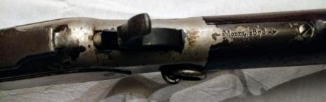 Se vende rifle Winchester modelo 1873, calibre 44-40. Pieza de colección.
Está en Lugo. Interesados contactar 00