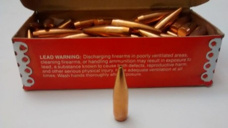 Vendo 300 puntas Hornady calibre 30 (.308) 168 grains B.T.H.P. National Match.

Precio 90 € para entrega 01