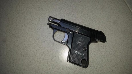 Pistola Astra Cub calibre 6.35. Ideal para porte de paisano. Regalo de funda tobillera. Guiada en A. Comunidad 01