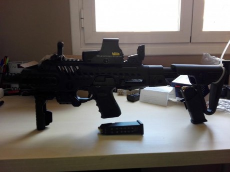 Estaría interesado en la compra de un smith&wesson 15 calibre 22lr.  , lo cambiaría por un kit roni 00