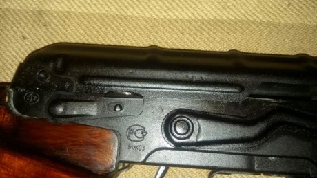 Buenas,

Pongo en venta un IZHMASH TIGR en calibre original 7,62x54R en magnífico estado.

Se puede ver 60