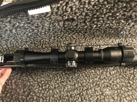 Vendo carabina GAMO WHISPER IGT. Nueva cal. 4,5
Con visor de 4x32 IR WR de retícula iluminada. Con funda 11