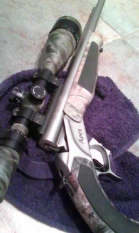 Vendo monotiro APEX modelo campo carrir weber picantilli cali- 222 solo estrenado modelo preciso cañón 71