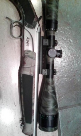 Vendo monotiro APEX modelo campo carrir weber picantilli cali- 222 solo estrenado modelo preciso cañón 70