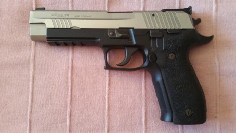 Hola a todos

Vendo Sig Sauer P226S X-FIVE All Round. El arma se encuentra en Pontevedra, tiene los dos 01