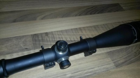 :papa: Pues lo dicho, se ofrece visor Sightron s2 36x42 en muy buen estado.
Tiene retícula Fine cross, 12