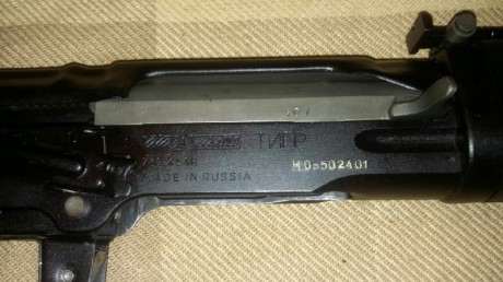 Buenas,

Pongo en venta un IZHMASH TIGR en calibre original 7,62x54R en magnífico estado.

Se puede ver 72