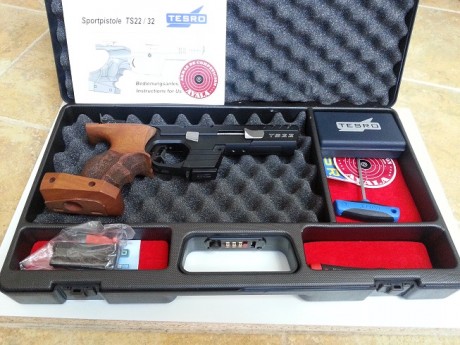 Vendo pistola nueva de fabricacion Alemana, de competición, Marca Tesro Modelo TS 22 3 PRO calibre .22L
La 100