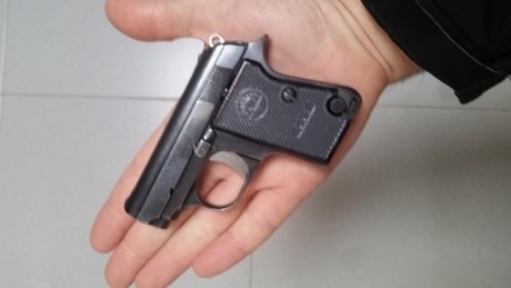 Pistola Astra Cub calibre 6.35. Ideal para porte de paisano. Regalo de funda tobillera. Guiada en A. Comunidad 150