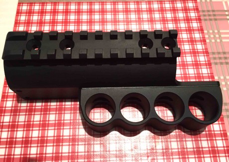 RETIRADO¡¡¡
Nuevo a estrenar. Soporte Mesa Tactical para visor y cartuchos calibre 12. Escopeta Benelli 00