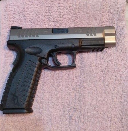 Vendo por falta de cupo HS Produkt XDM 9mm,4,5"
Pistola de fabricacion croata importada a EEUU por 02