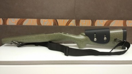 Era de un Police LTR de acción corta (308).
En negro quedaba muy sosa así que la he pintado en verde y 01