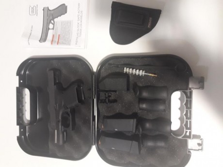 Buenas, por motivos de poco uso vendo mi Glock 26 de 4° generación , la cual tiene un año y medio y unos 00