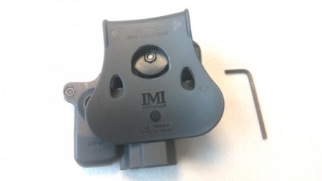Vendo funda nueva a estrenar de la marca isarelita IMI Defence para pistola CZ 75 SP-01 o CZ 75 SP-01 00