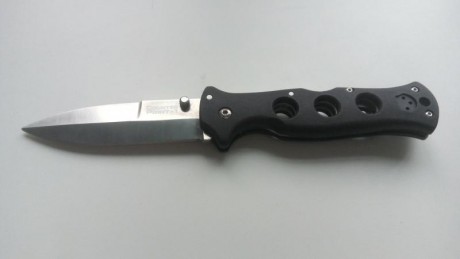 Vendo navaja Navaja Cold Steel Counter Point I nueva a estrenar.

Precio: 59 euros (envío incluido).

 00