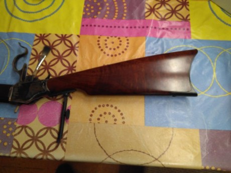 Tengo este rifle en calibre 45colt, un Hege-Uberti falling block 1885 High Wall, Una pieza jodidamente 10