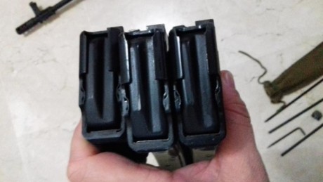 Pues eso, vendo este magnifico rifle, en calibre 7.62x39, con mecanismo de cerrojo. Solo lo he usado dos 10