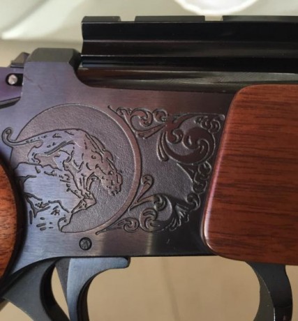 Carabina monotiro Thompson Center Contender como nueva, un solo dueño, cañones 357 Max de 12", cañón 10