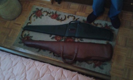 Vendo maletin para dos rifles marca duskocil como nuevo con cerradura y llaves 100 euros, dimensiones 00