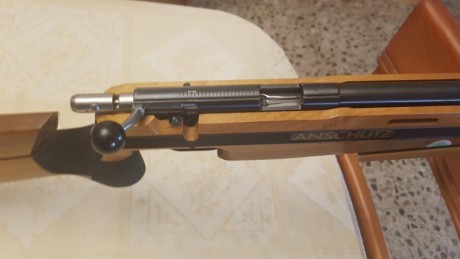 Pongo a la venta esta carabina anschutz 1903 cal. 22,
muy bien cuidada estrenada por mi, en este año hará 01