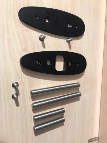 Vendo cantonera de aluminio  para poder alargar la
Culata a los blaser R8 . 150€.La podría fabricar en 02