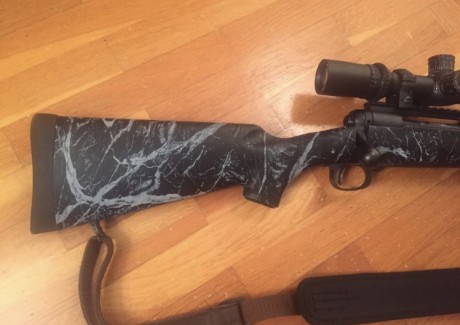 Extraordinario Rifle Savage 10/110 en calibre 6,5/284 cañón acanalado de 24 pulgadas y 61cm con carril 02