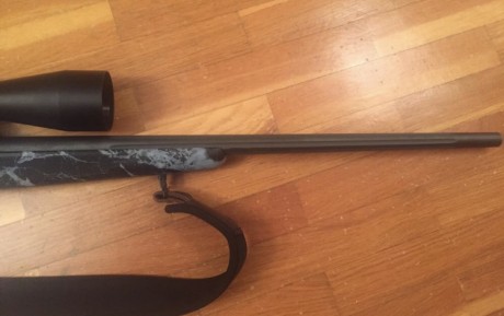 Extraordinario Rifle Savage 10/110 en calibre 6,5/284 cañón acanalado de 24 pulgadas y 61cm con carril 01