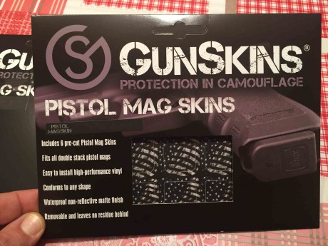 Adhesivos GUN Skin para customizar culotes cargador y cargadores fusil -bandera americana. Oferta 10 euros 01
