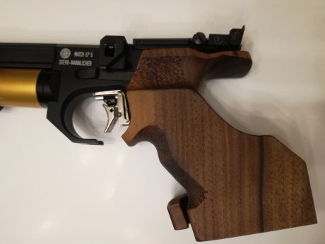 Hola a todos.
Vendo mí Steyr LP5, revisada y puesta a punto por Ibergrips a finales de agosto.
Maletín 10