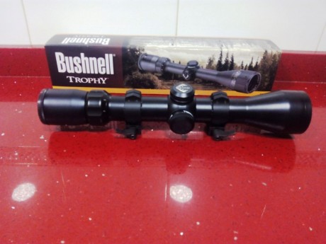 Vendo VISOR BUSNHELL TROPHY 1,5 x 6 x 44 esta en estado impecable como Nuevo ni un rasguño, esta a mitad 00