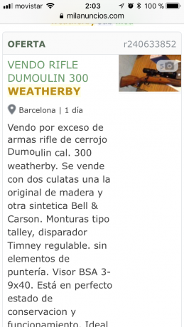 Pues eso, que nos invitaron a decir aquí lo mierda que es el 30-06...

https://www.armas.es/foros/conversacion-general/se-sabe-algo-de-jabali-viejo-1041988

Yo 00
