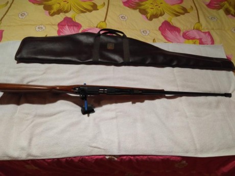 Vendo Carabina BRNO calibre 22, con dos cargadores y funda  de transporte, está en perfectas condiciones 00