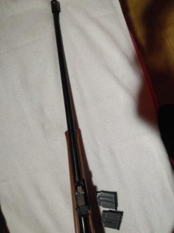 Vendo Carabina BRNO calibre 22, con dos cargadores y funda  de transporte, está en perfectas condiciones 11