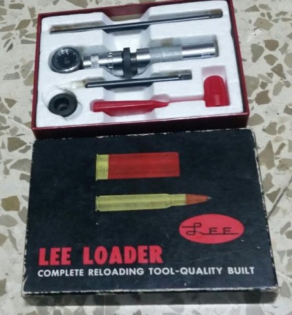 Se vende Kit Lee Loader para calibre .270w.
Con años pero sin uso.

35€ envío peninsular incluido. 00